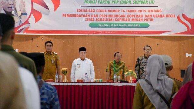 Koperasi Merah Putih Jadi Penguat Ekonomi, Bupati Agam Minta Pengurus Serius Ikuti Sosialisasi