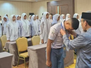 54 calon Paskibraka Kota Padang 2025 dikukuhkan (Foto: Ist)