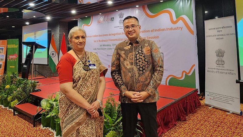 DPMPTSP Sumbar Promosikan Potensi Investasi ke Delegasi Confederation of Indian Industry di Medan 4 Lampiran Gambar